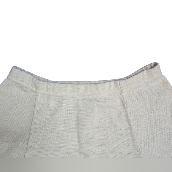 Vtg Helen Harper 50s Classic Preppy Cream Midi Neutral Quiet Luxury Size S - Picture 3 of 4